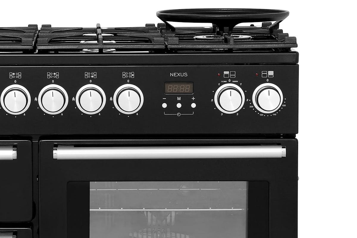 Rangemaster Nexus 110cm Dual Fuel Range Cooker | NEX110DFFSL/C | Slate-9