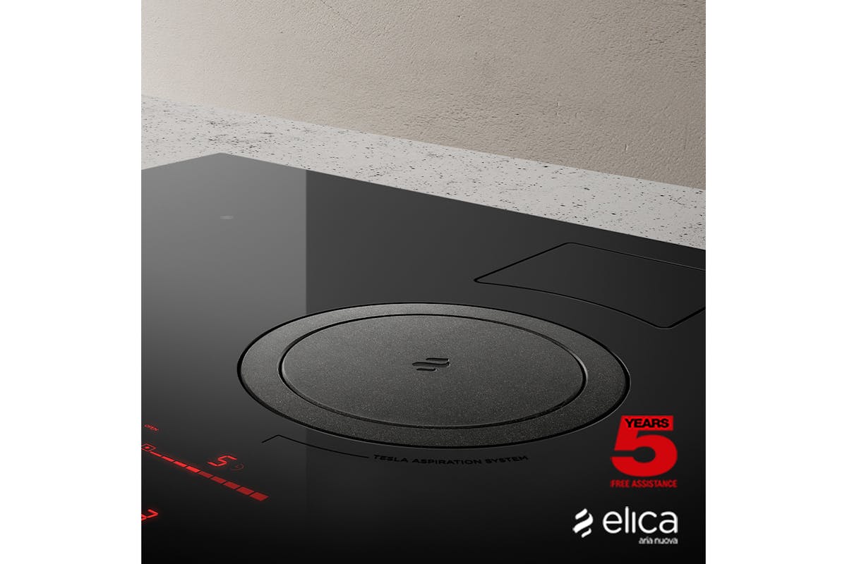 Elica Nikolatesla 83cm Built-in Duct Induction Hob | NIKOSWITCHDUCBL-3