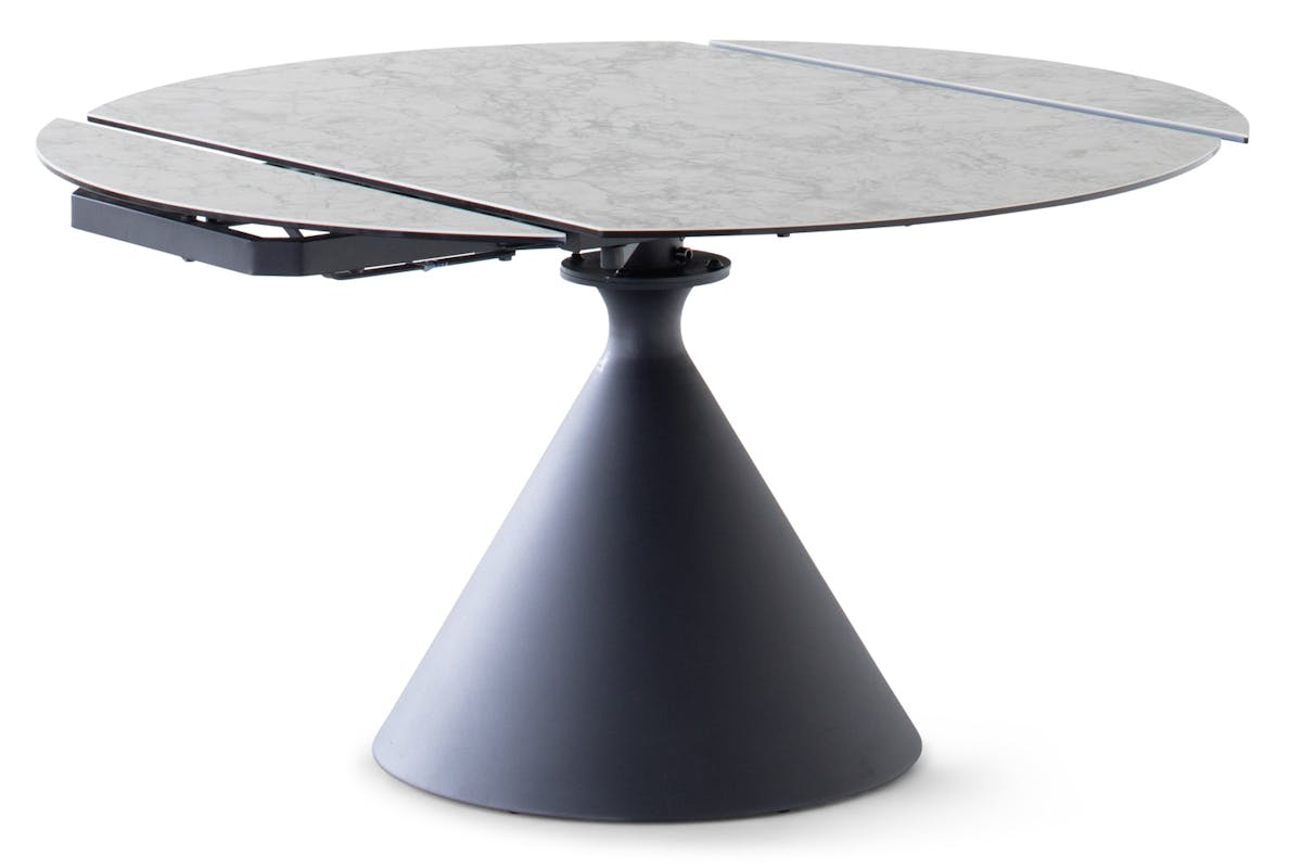 Nina Extending Dining Table | 90 - 135 cm | Beige-2