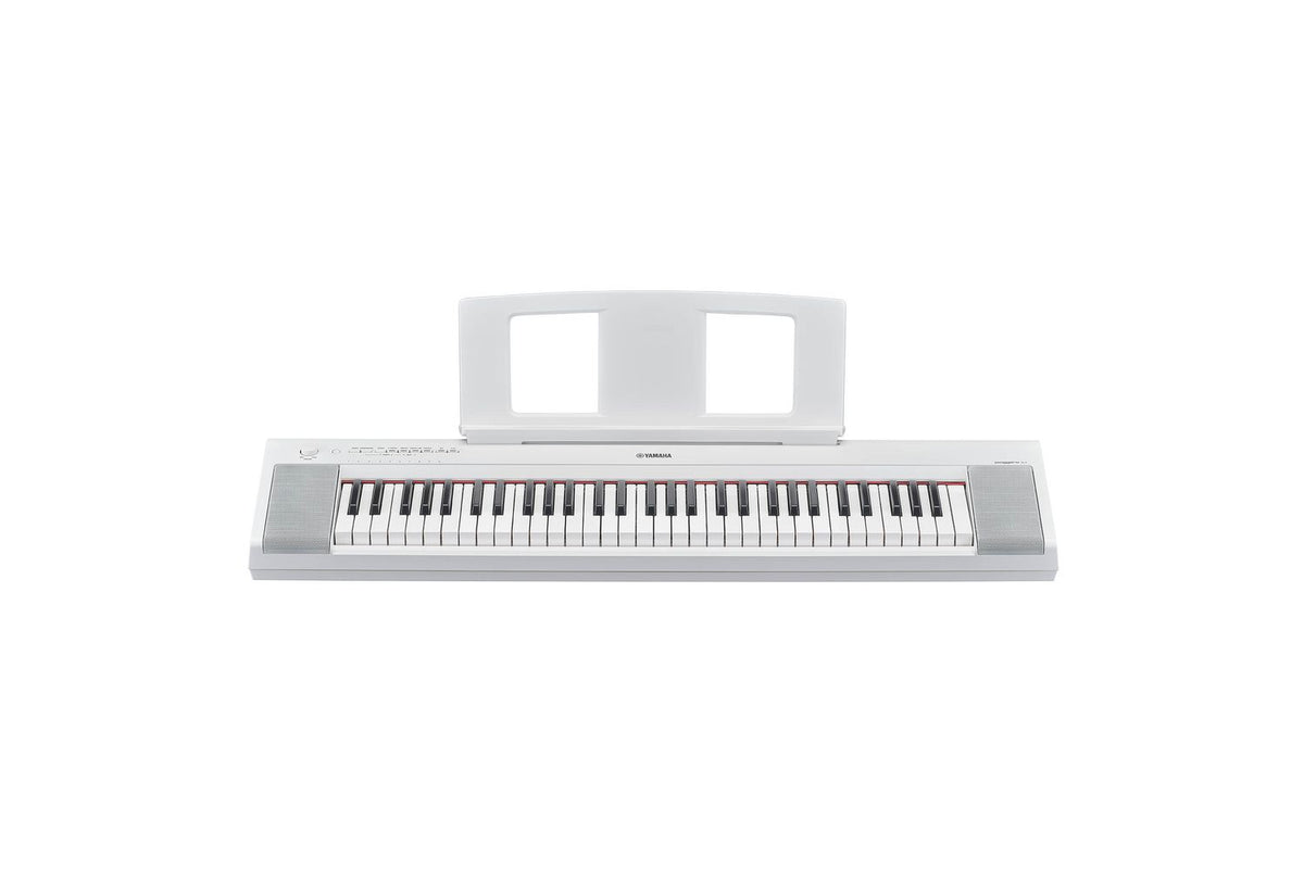 Yamaha Np15 Portable Keyboard | Touch-sensitive Keys | White-2