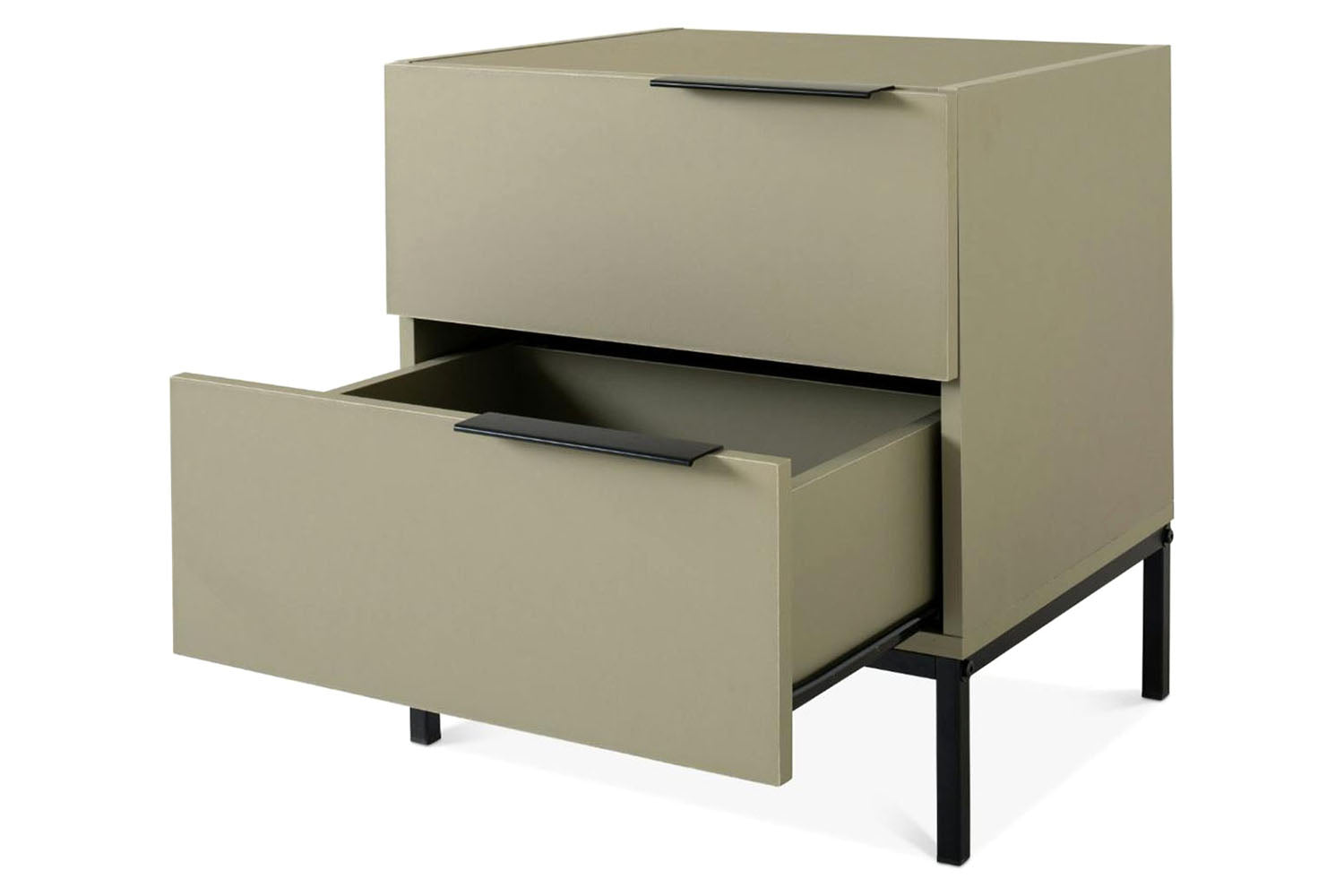 Avalon Bedside Locker | 2 Drawer | Pistachio-5