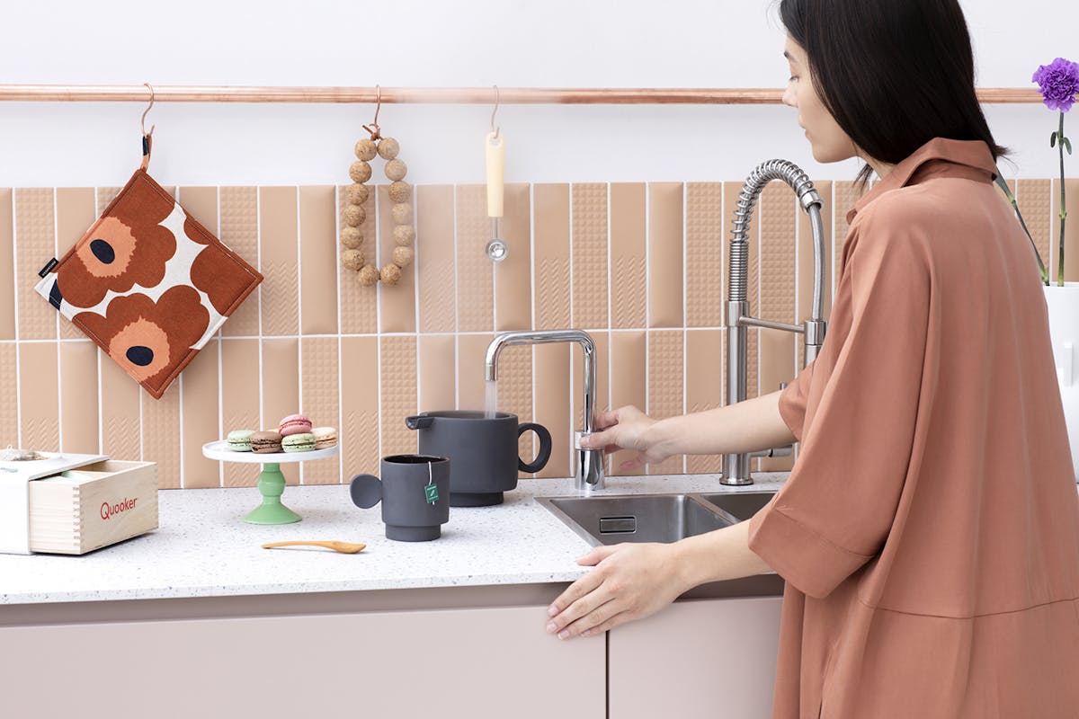 Quooker Nordic Square Single Tap | Chrome | NSSCHR-3