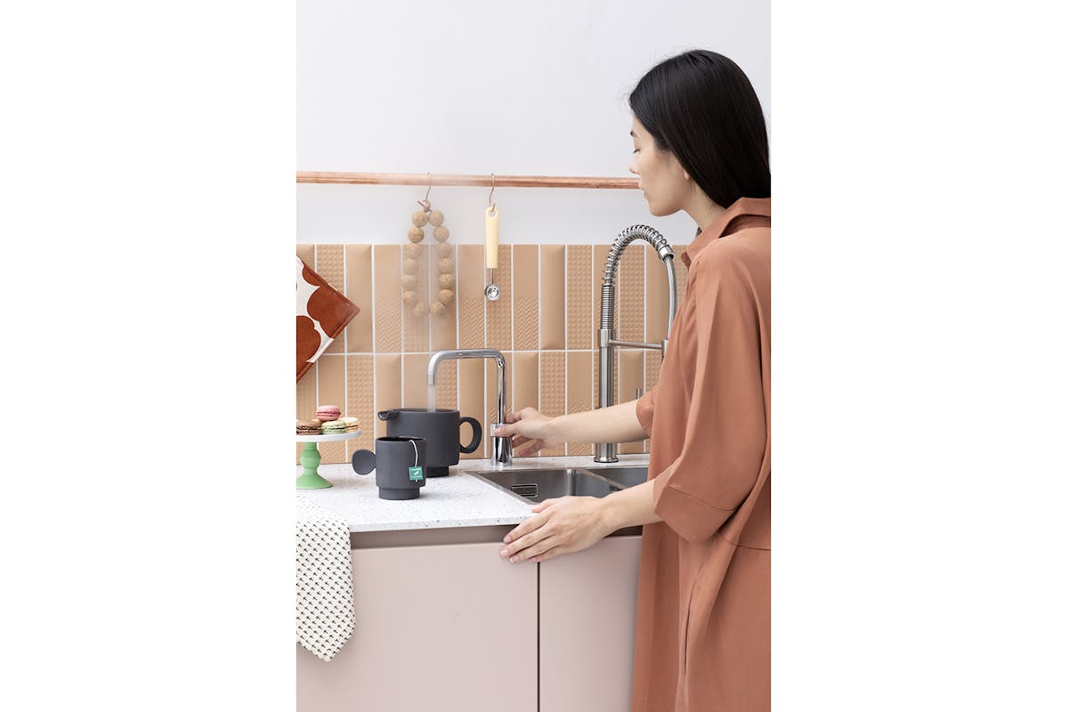 Quooker Nordic Square Single Tap | Chrome | NSSCHR-4