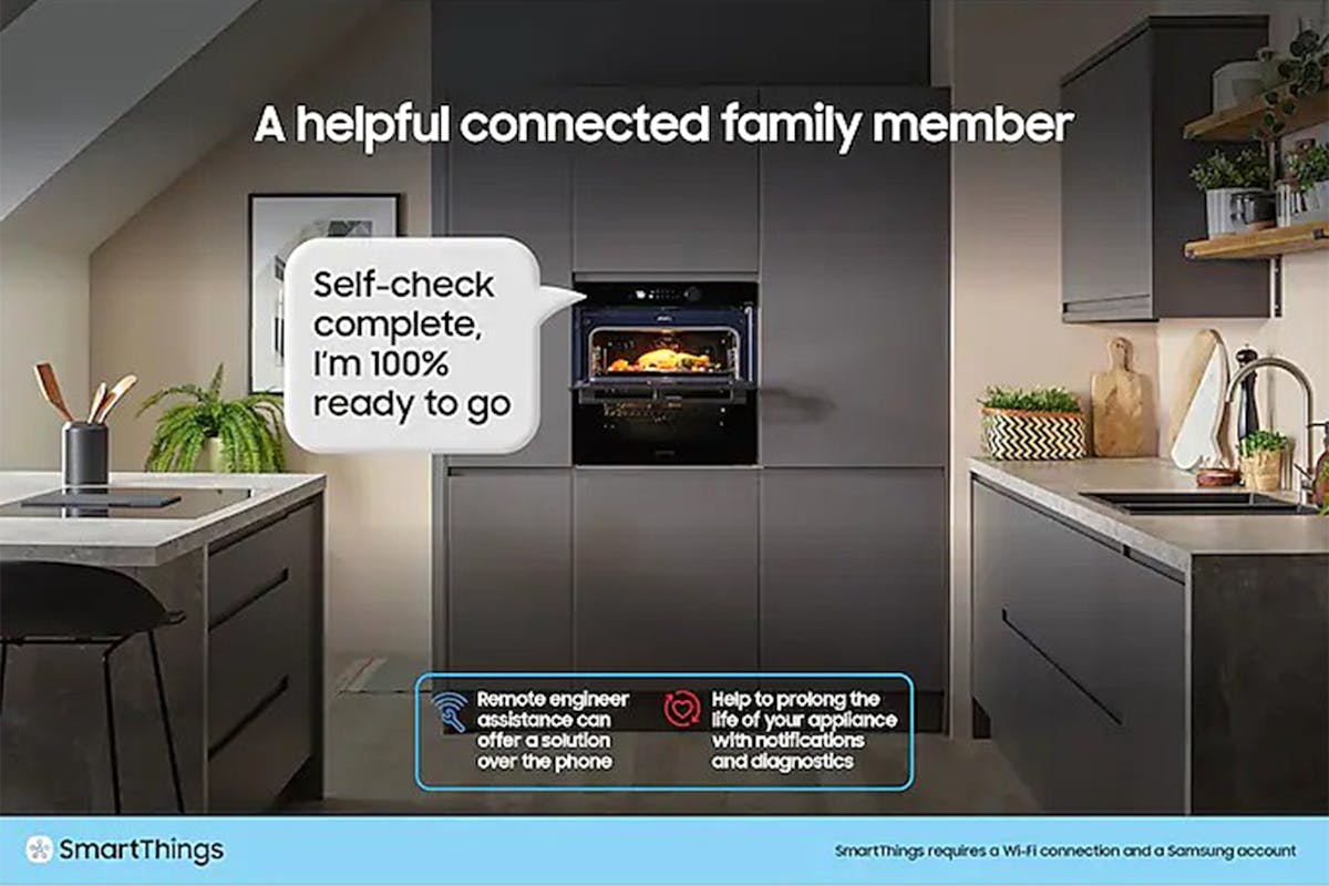 Samsung Series 5 Steam Double Oven | NV7B5775XAK/U4-4