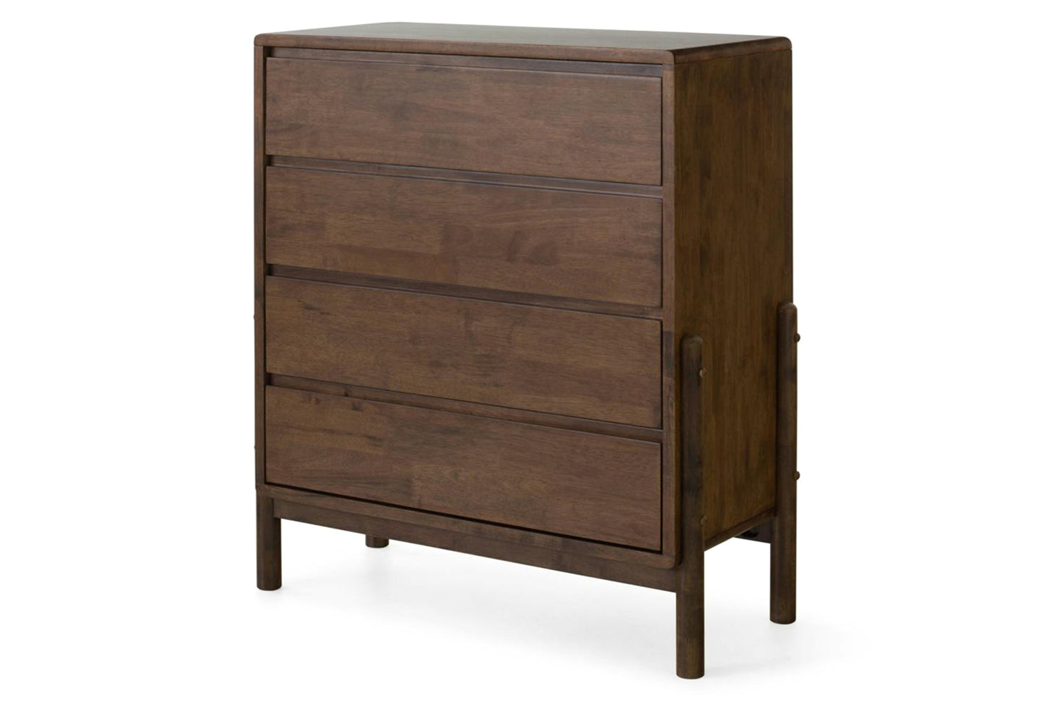 Bella Chest of Drawer | 4 Drawer | Deep Brown-4