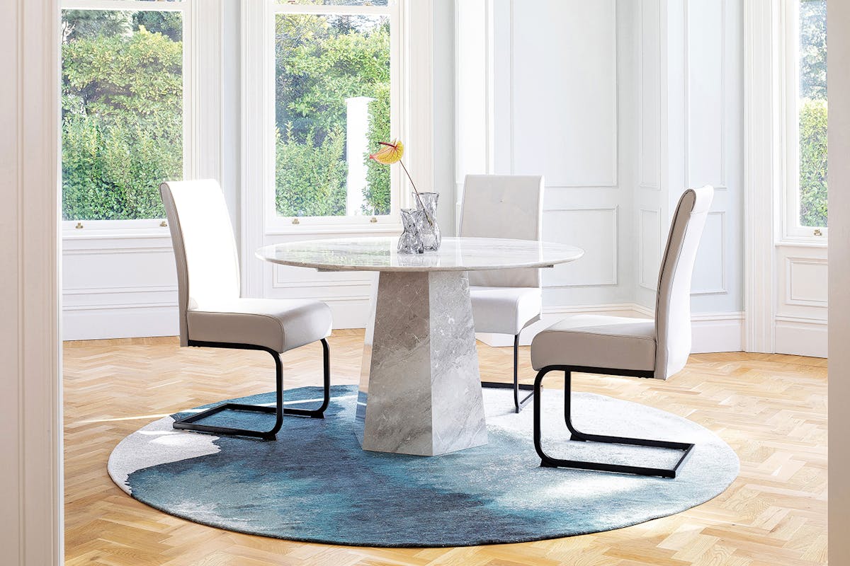 Naples Dining Chair | White-2
