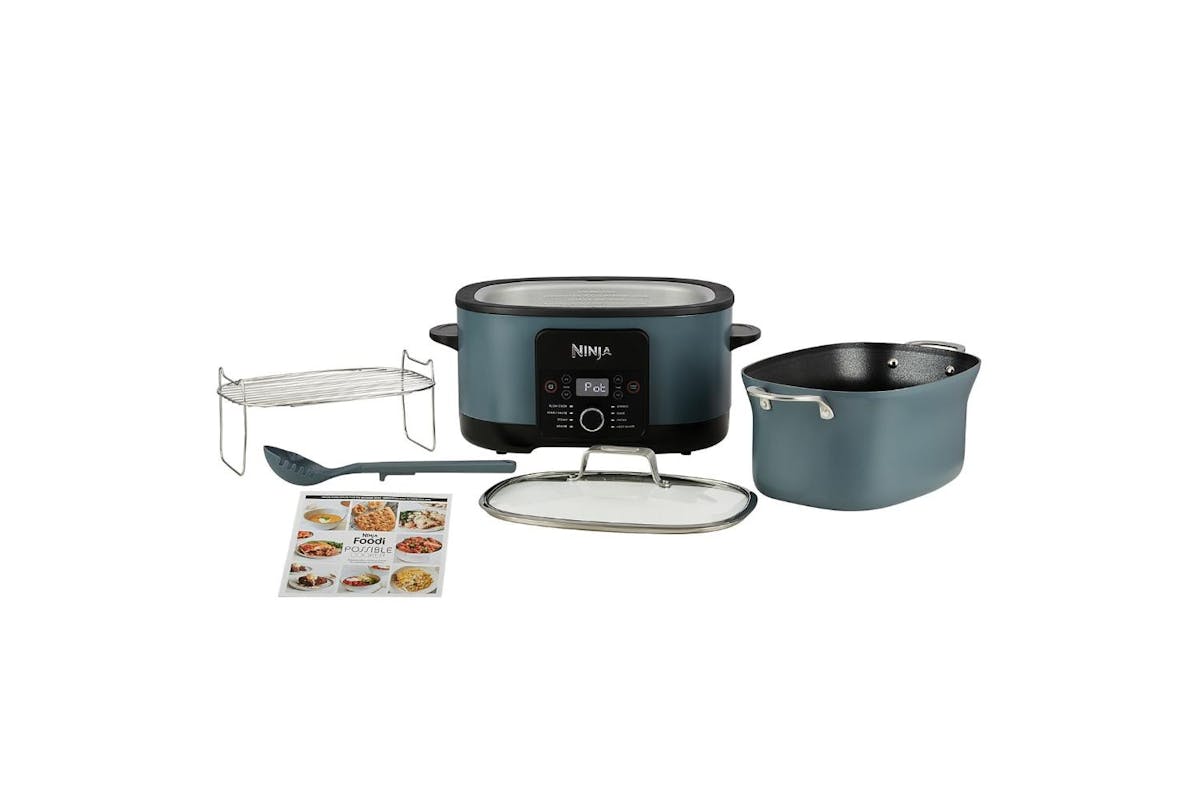 Ninja 8L Foodi Possible 8-in-1 Slow Cooker | MC1001UK | Sea Salt Grey-5