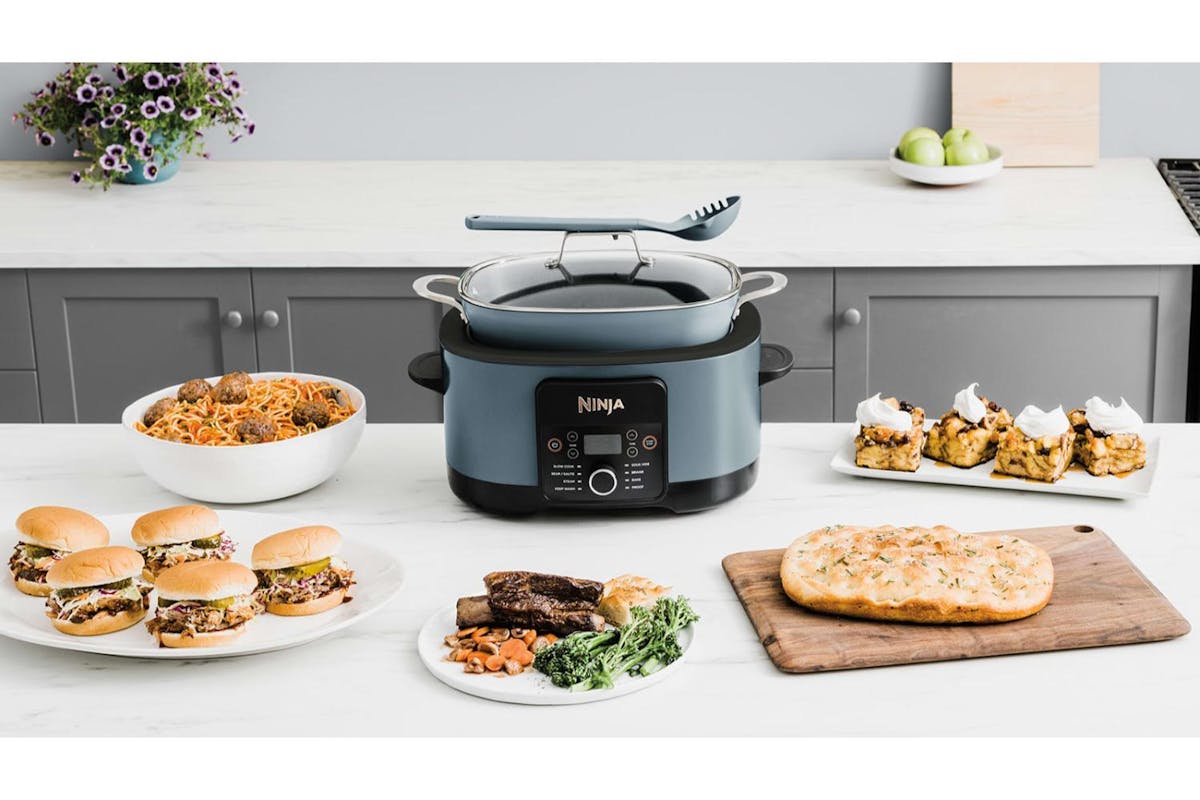 Ninja 8L Foodi Possible 8-in-1 Slow Cooker | MC1001UK | Sea Salt Grey-6