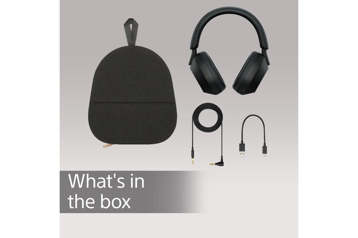 Sony WH-1000XM5 Over-Ear Wireless Noise Cancelling Headphones | Black-10