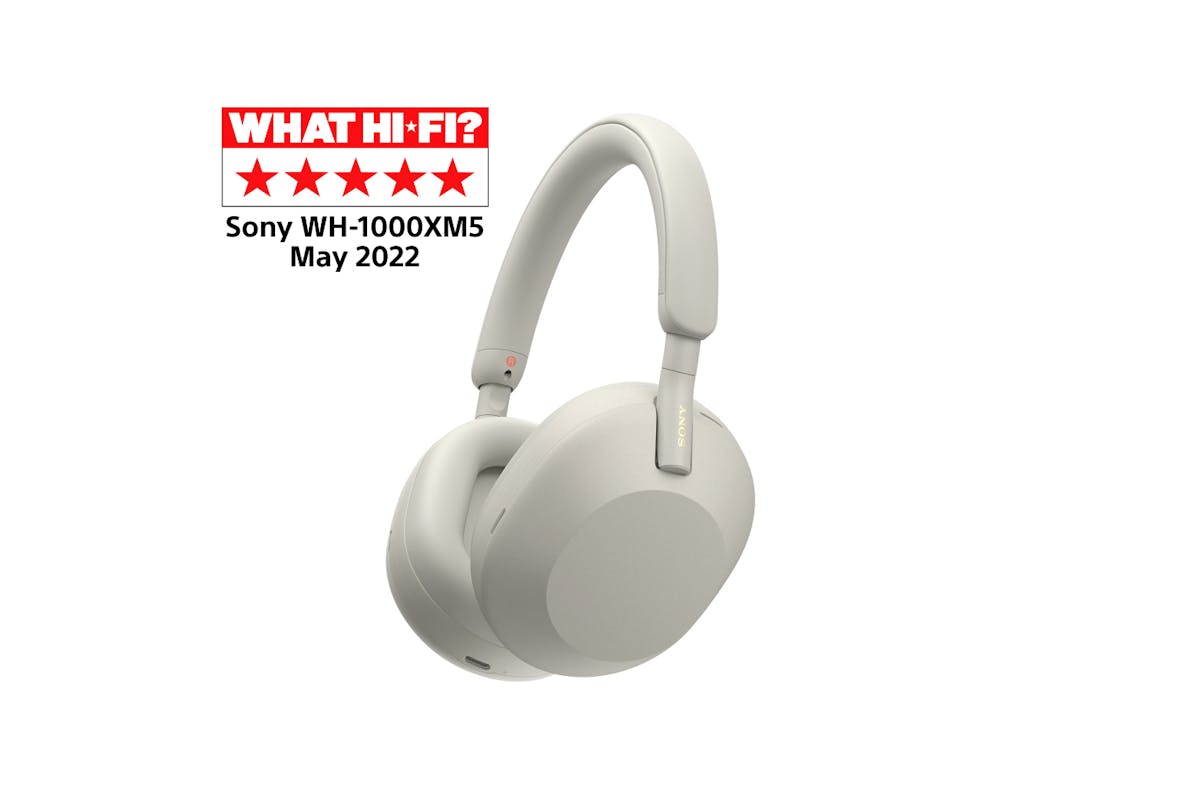 Sony WH-1000XM5 Over-Ear Wireless Noise Cancelling Headphones | Platinum Silver-2