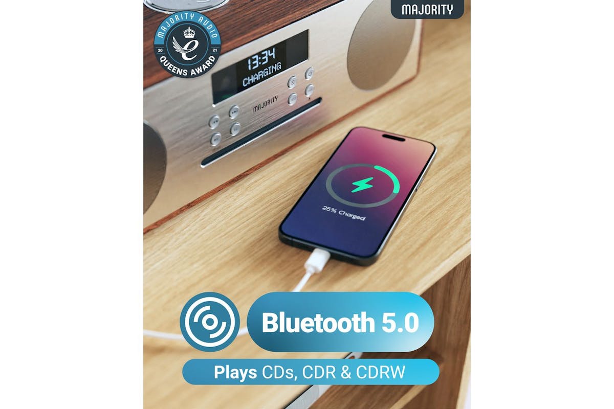 Majority Oakington Dab Radio Cd Player-7