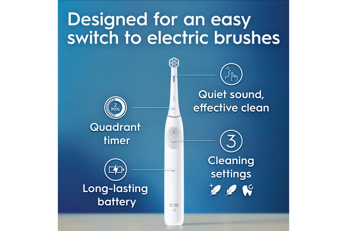 Oral-B iO Series 2 Rechargeable Electric Toothbrush | OB8700216375542 | Pure White-7