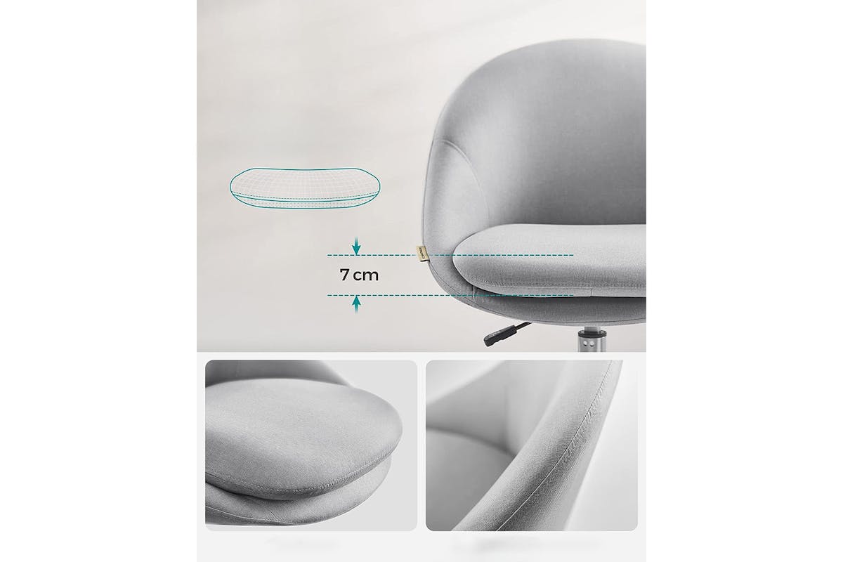 Songmics Office Chair | Grey-7