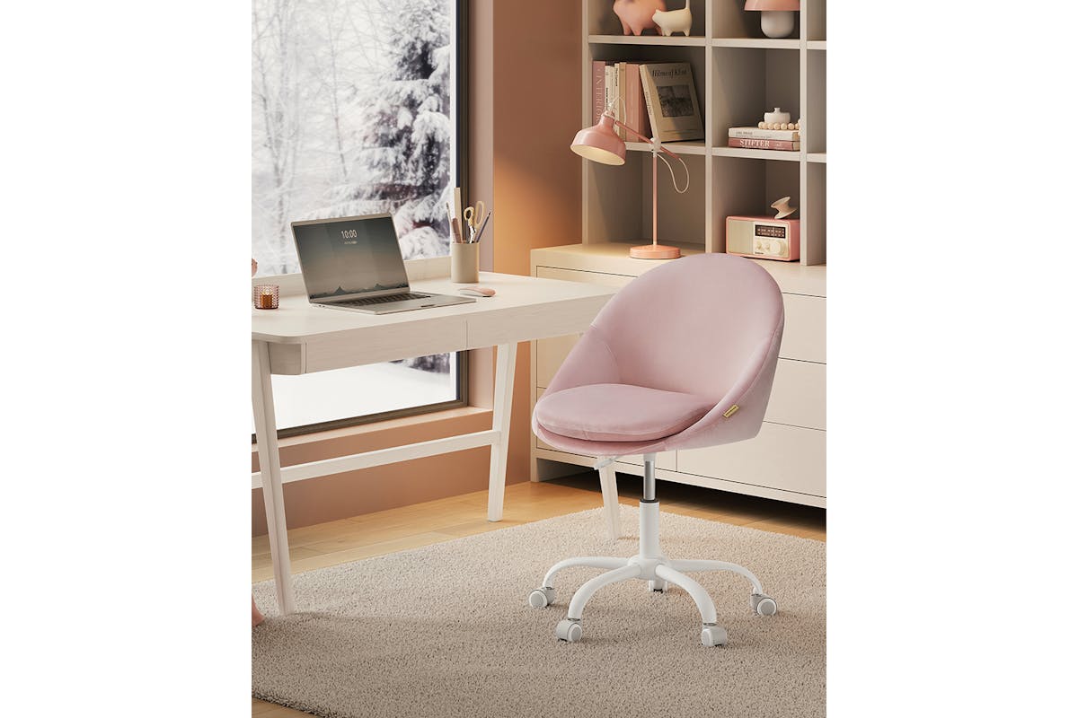 Songmics Homeoffice Chair | Pastel Pink-2