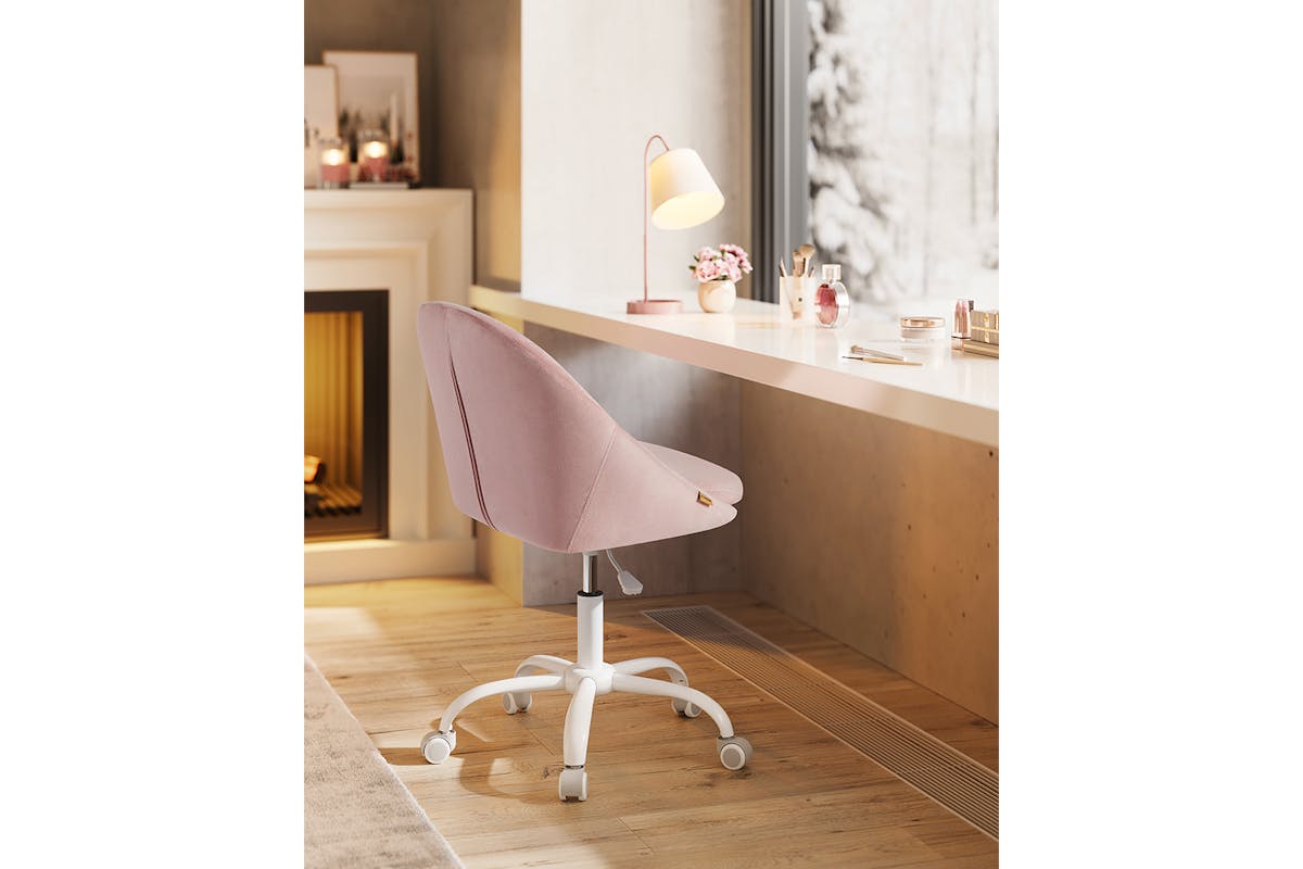 Songmics Homeoffice Chair | Pastel Pink-3