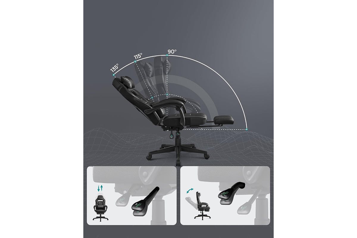 Songmics Office Chair | Ink Black-3