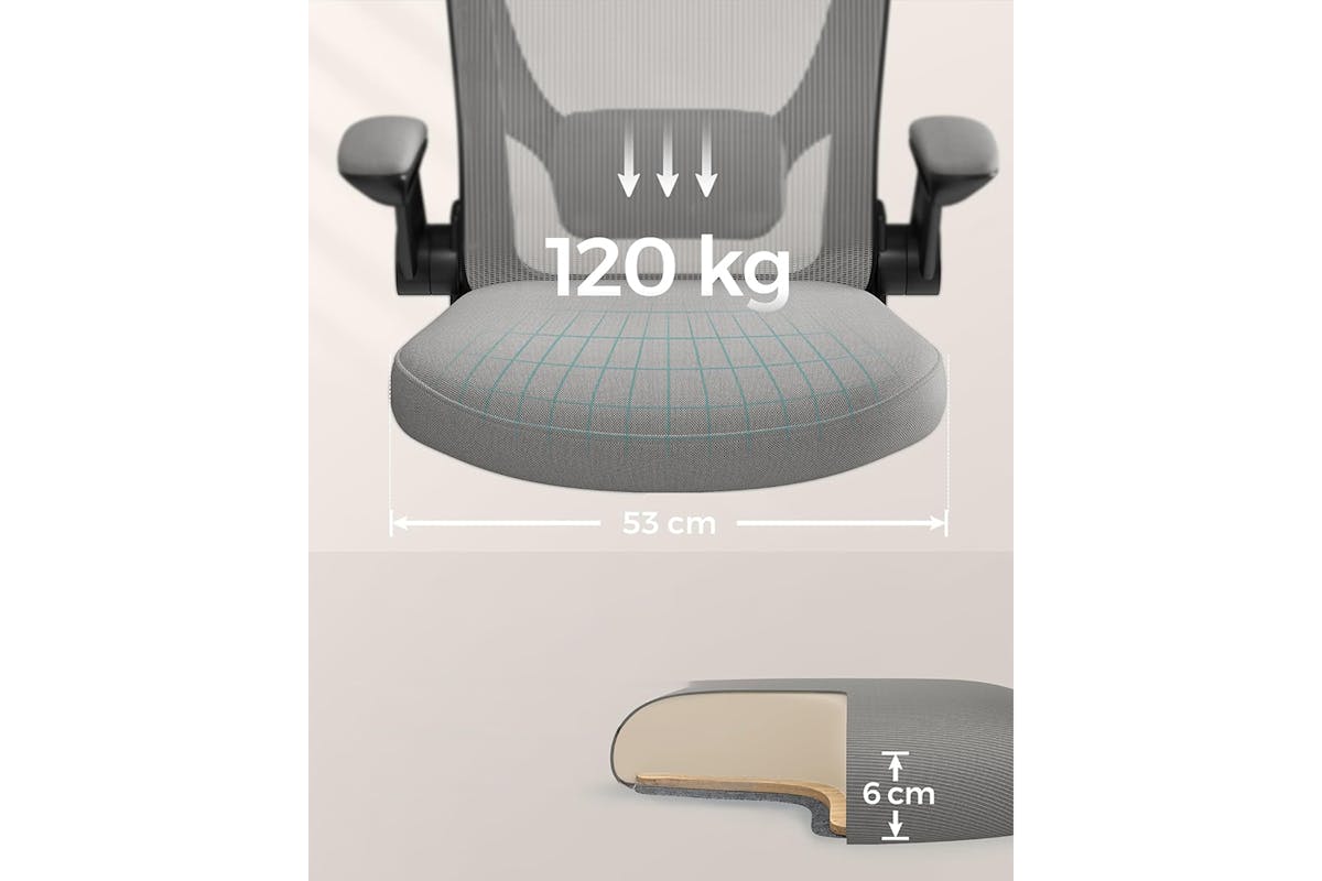 Songmics Office Chair | Dove Grey-5