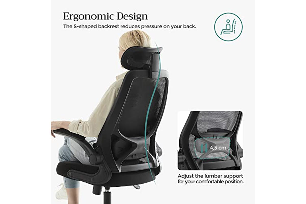 Songmics Office Chair | Black-4