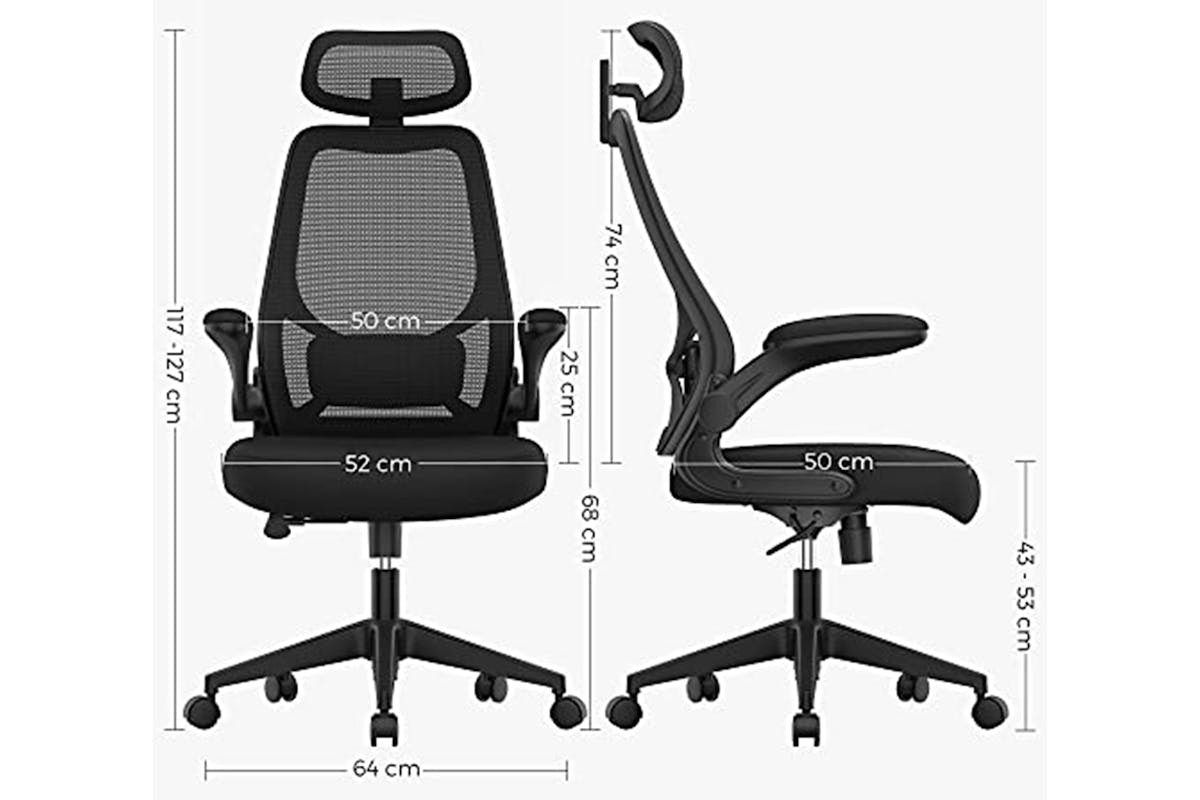 Songmics Office Chair | Black-7
