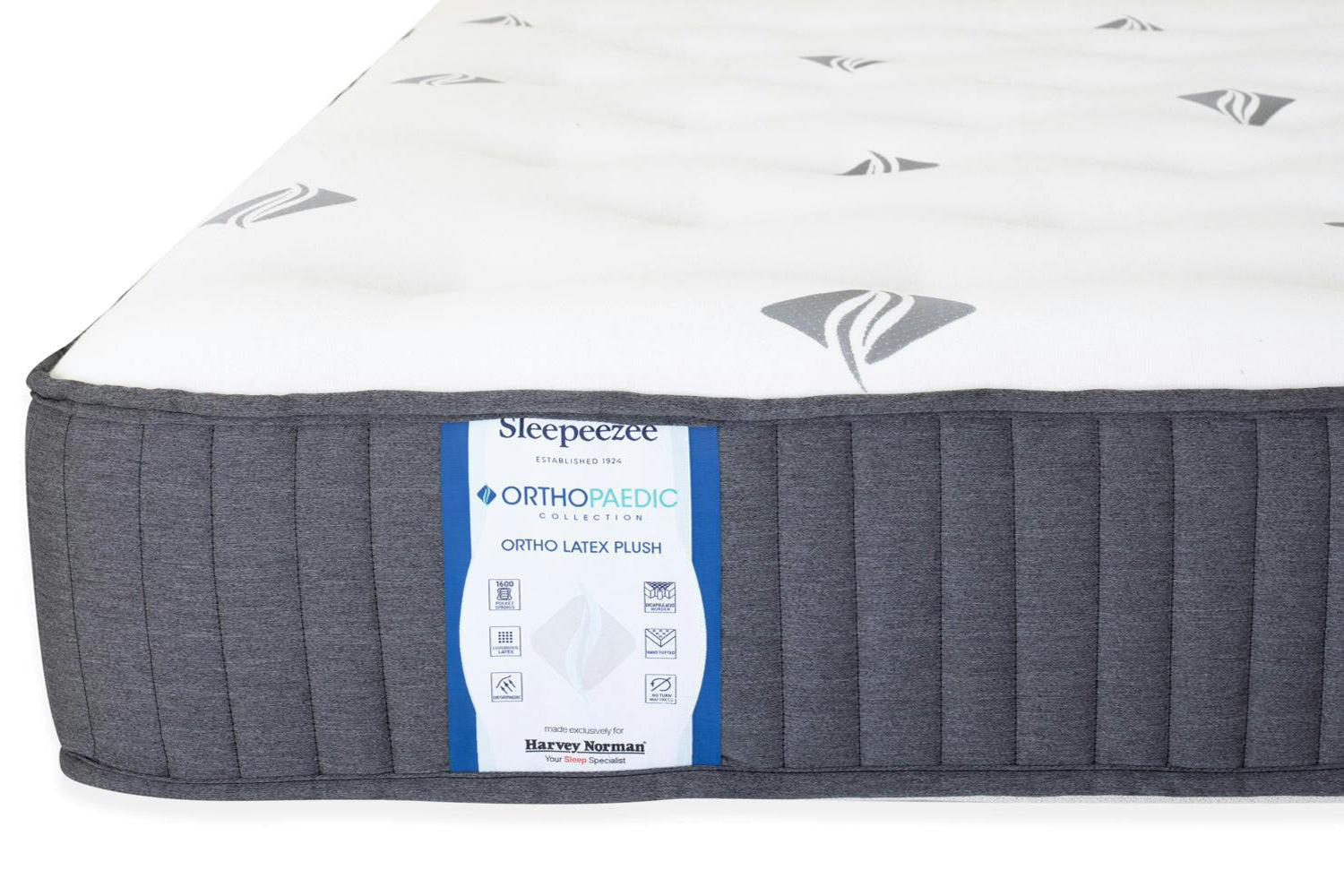Sleepeezee | Ortho Latex Plush Motion Mattress | Single | 3ft-5