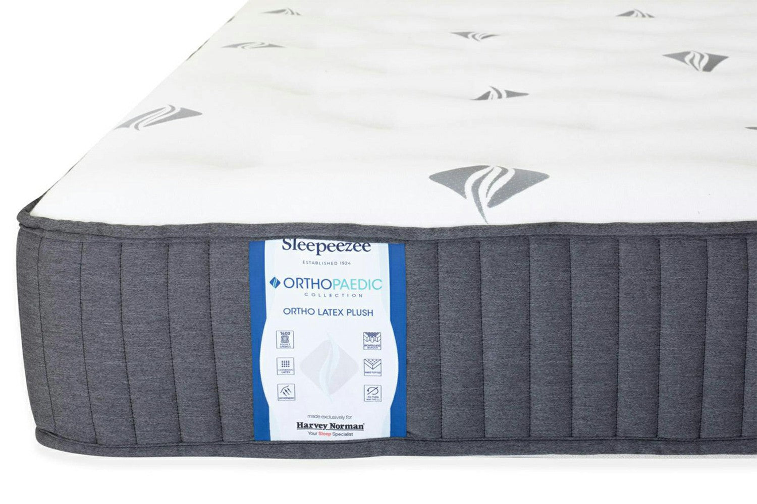 Sleepeezee | Ortho Latex Plush Motion Mattress | King | 5ft-5