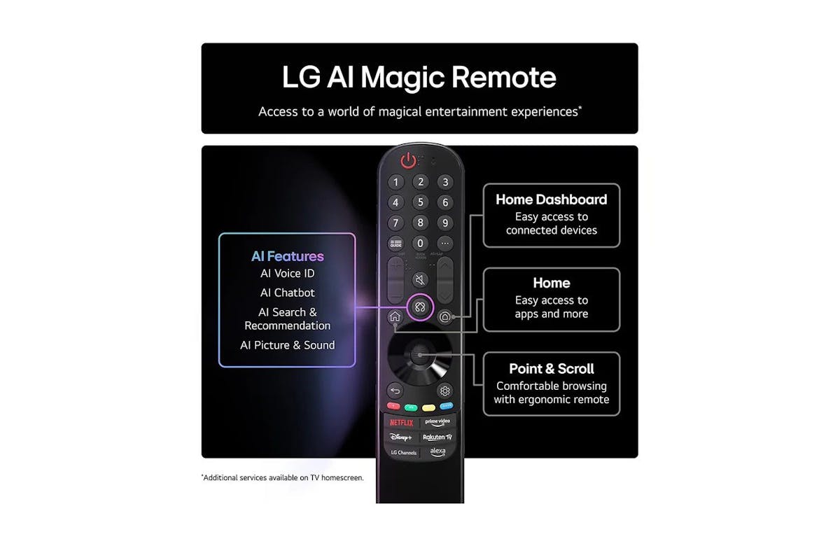 LG 55" OLED Evo AI C5 4K Smart TV | OLED55C54LA.AEK-6