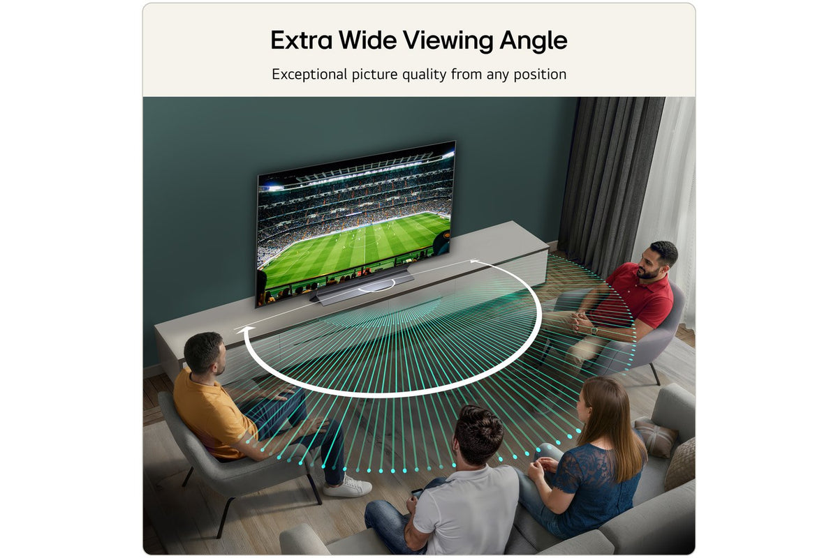 LG C6 48" OLED Evo AI 4K Ultra HD Smart TV (2026) | OLED48C64LA.AEI-10