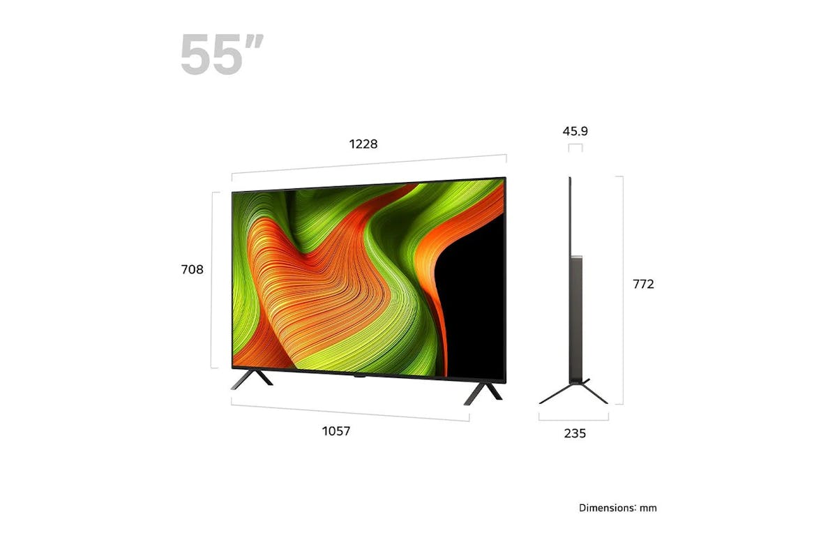 LG 55" OLED AI B5 4K Smart TV (2025) | OLED55B56LA.AEK-16