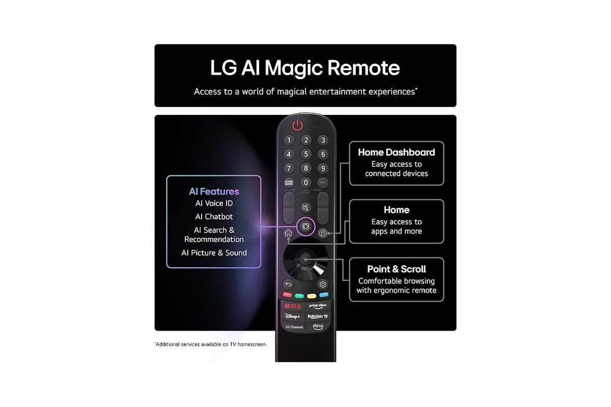 LG 55" OLED AI B5 4K Smart TV (2025) | OLED55B56LA.AEK-12