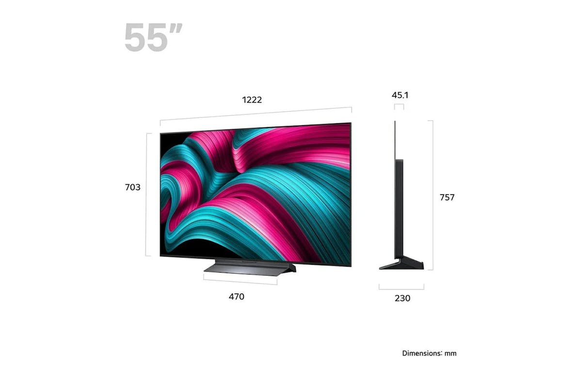 LG 55" OLED Evo AI C5 4K Smart TV | OLED55C54LA.AEK-2