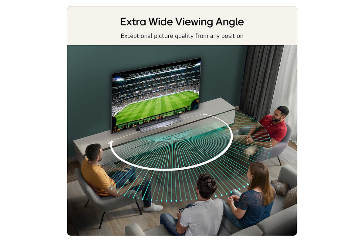 LG C6 55" OLED Evo AI 4K Ultra HD Smart TV (2026) | OLED55C64LA.AEI-10