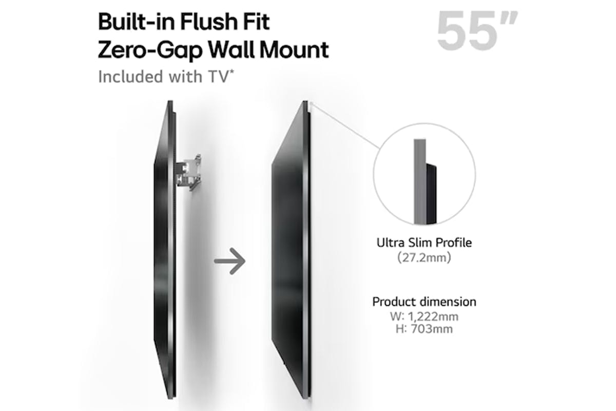 LG 55" G5 OLED Evo 4K Smart TV (2025) | OLED55G54LW.AEK-2