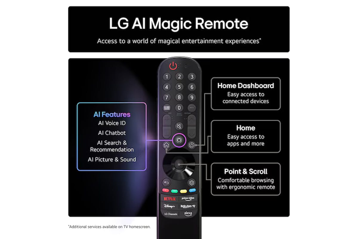 LG 55" OLED Evo AI G5 4K Smart TV (2025) | OLED55G56LS.AEK-2