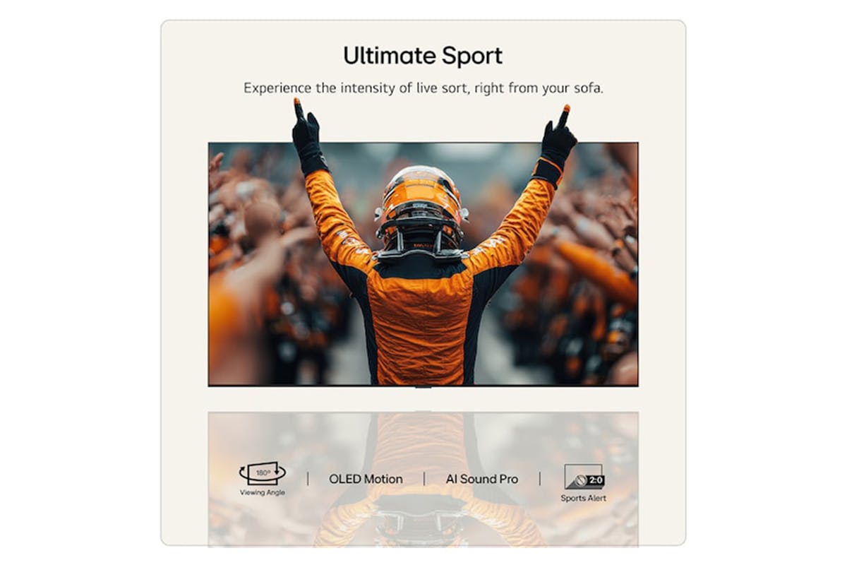 LG 55" Evo AI G6 4K Smart TV (2026) | OLED55G66LS.AEI-12