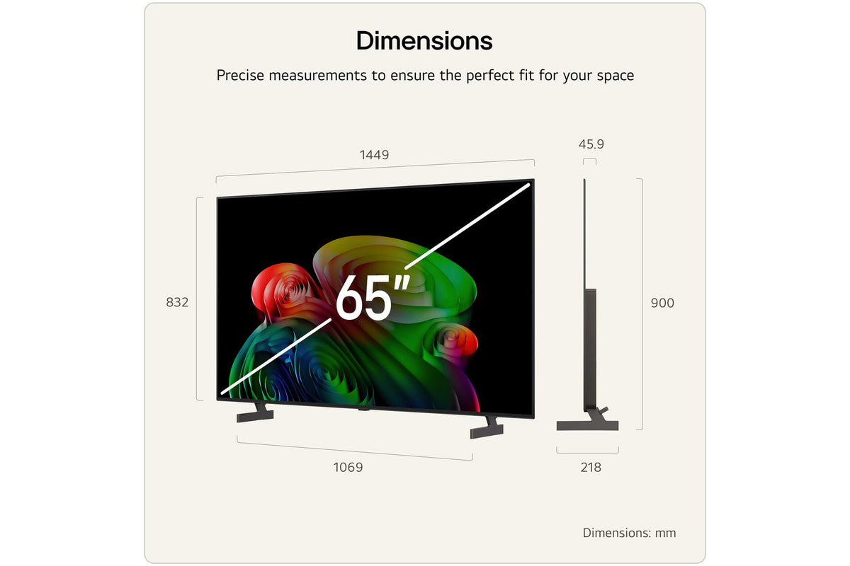 LG B6 65" OLED Evo AI 4K Ultra HD Smart TV (2026) | OLED65B65LA.AEI-3