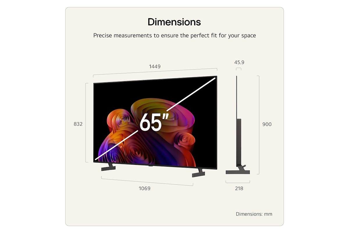 LG B6 65" OLED AI 4K Ultra HD Smart TV (2026) | OLED65B6ELC.AEI-3