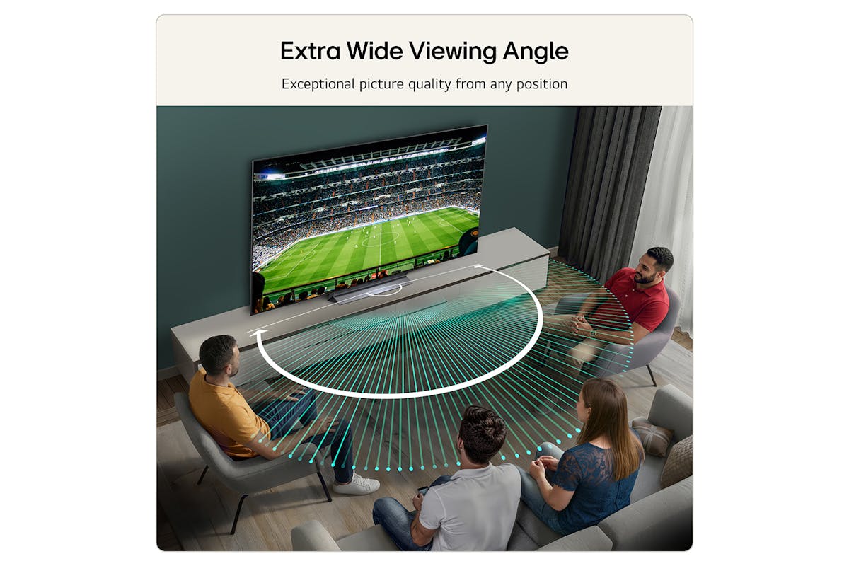 LG C6 65" OLED Evo AI 4K Ultra HD Smart TV (2026) | OLED65C64LA.AEI-10
