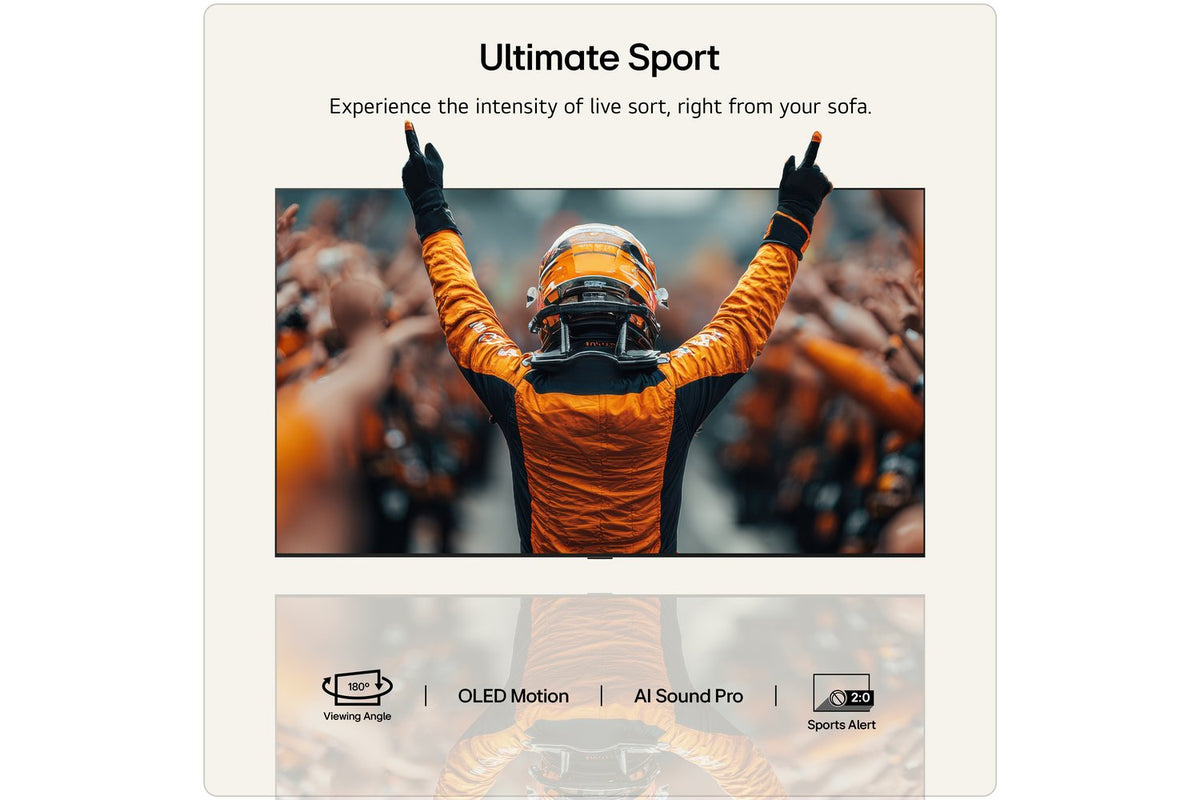 LG G6 65" OLED Evo AI 4K Smart TV (2026) | OLED65G64LW.AEI-12