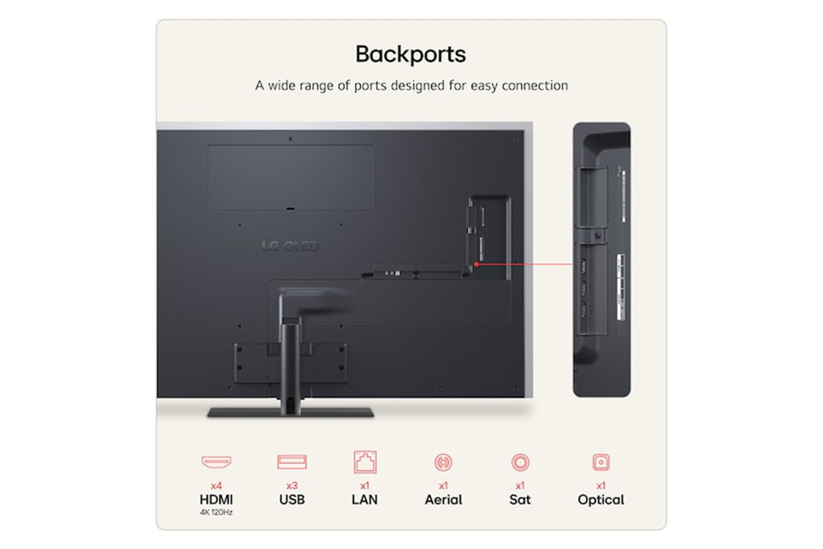 LG 65" Evo AI G6 4K Smart TV (2026) | OLED65G66LS.AEI-15