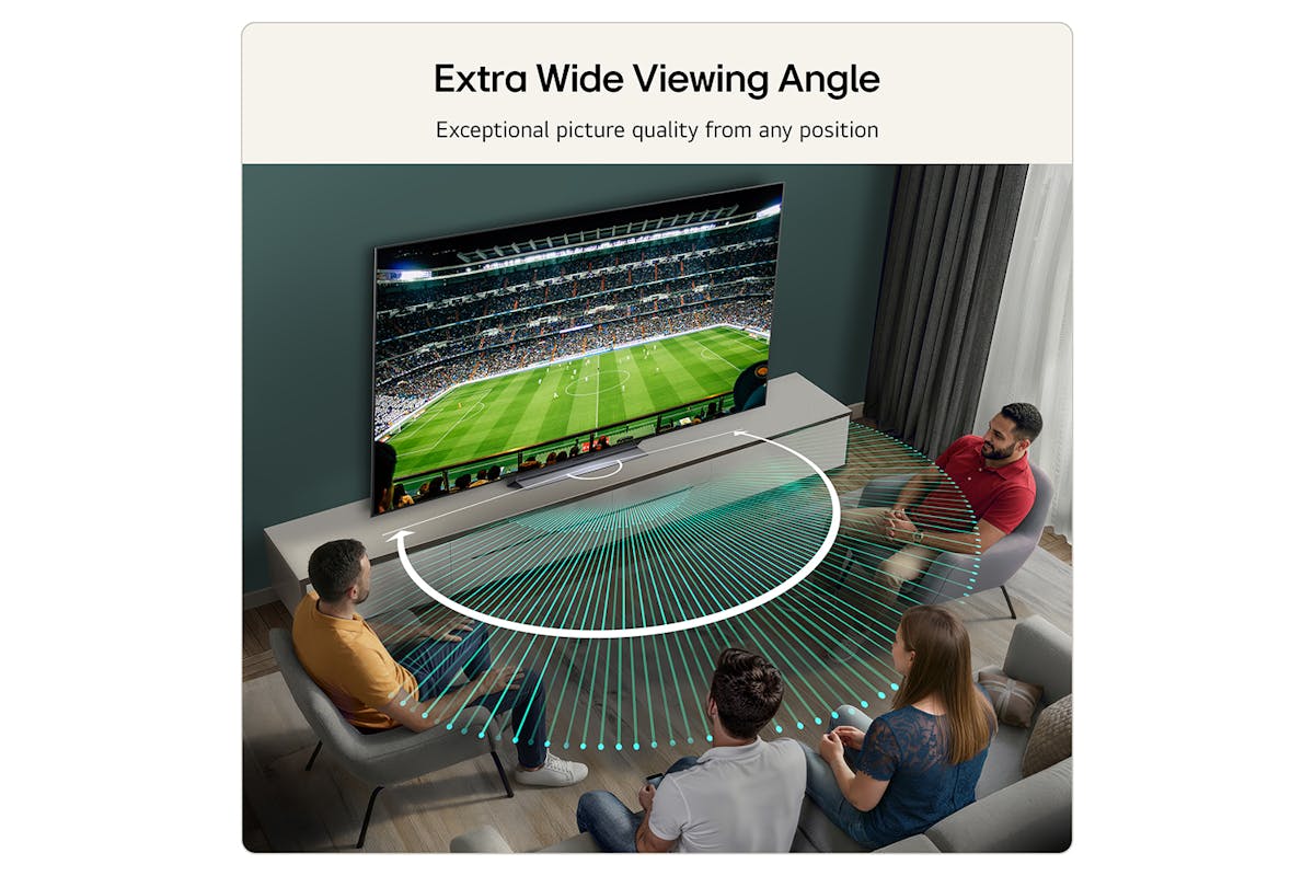 LG C6 77" OLED Evo AI 4K Ultra HD Smart TV (2026) | OLED77C64LA.AEI-10