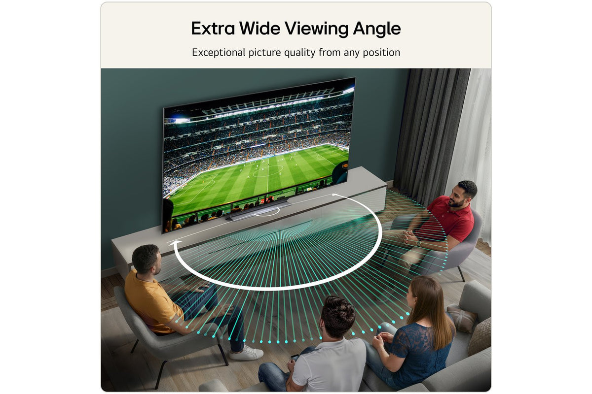 LG C6 77" OLED Evo AI 4K Ultra HD Smart TV (2026) | OLED77C64LA.AEI-10