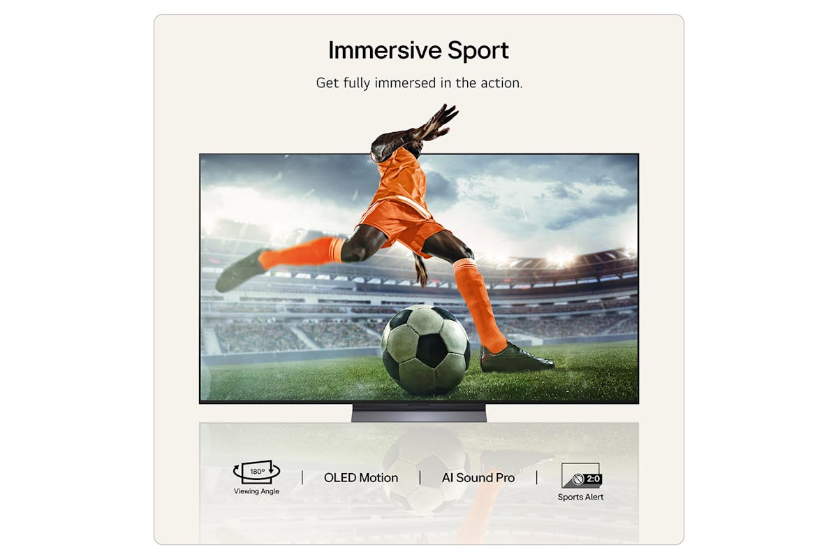 LG C6 77" OLED Evo AI 4K Ultra HD Smart TV (2026) | OLED77C64LA.AEI-12