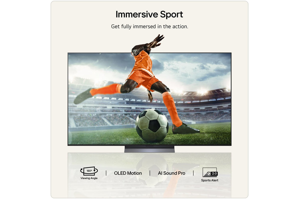 LG C6 77" OLED Evo AI 4K Ultra HD Smart TV (2026) | OLED77C64LA.AEI-12