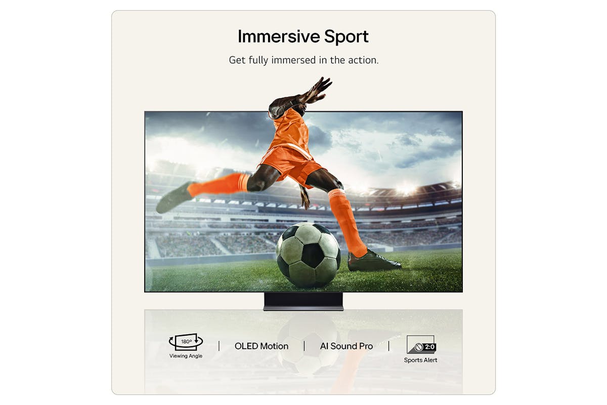 LG C6 83" OLED Evo AI 4K Ultra HD Smart TV (2026) | OLED83C64LA.AEI-12