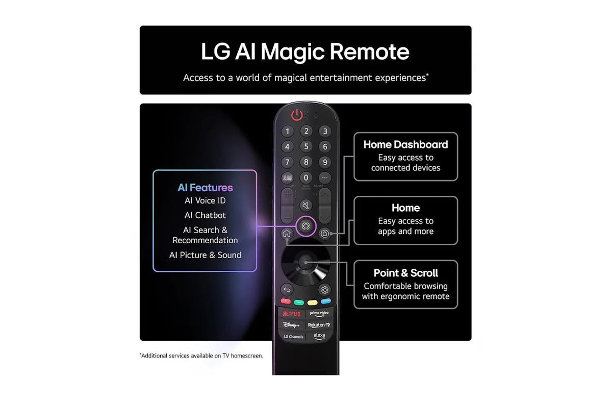 LG 83" OLED Evo AI G5 4K Smart TV (2025) | OLED83G54LW.AEK-5