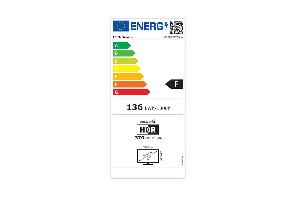 LG W6 83" OLED Evo AI 4K UHD Smart TV (2026) | OLED83W69LA.AEK-15