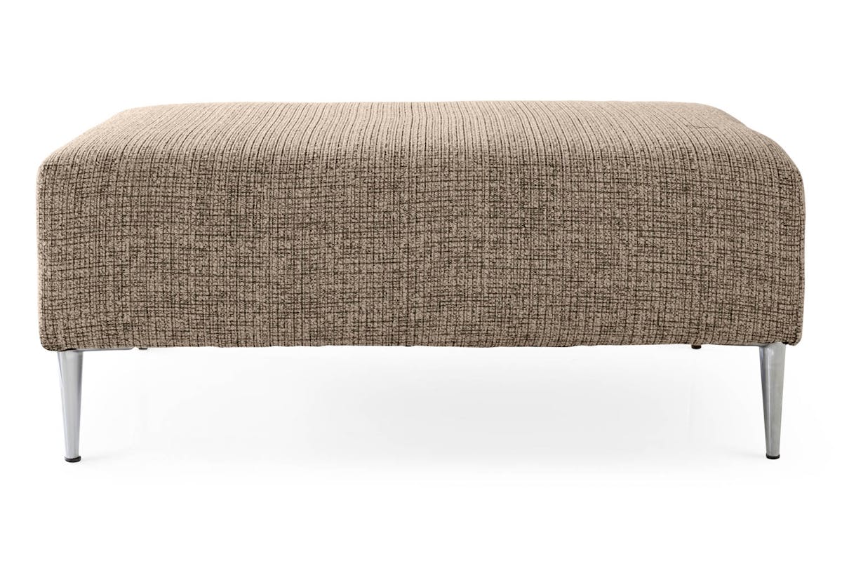 Oliver Footstool | Silver-5
