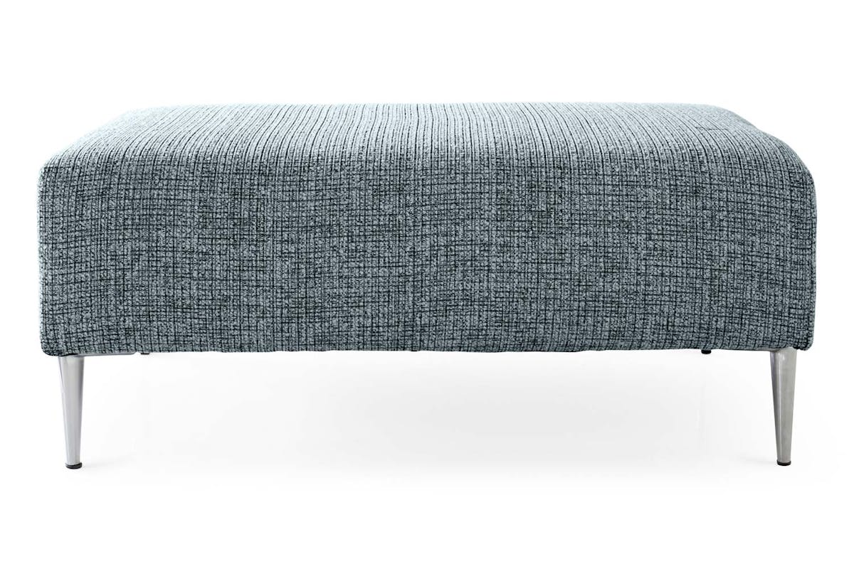 Oliver Footstool | Silver-6