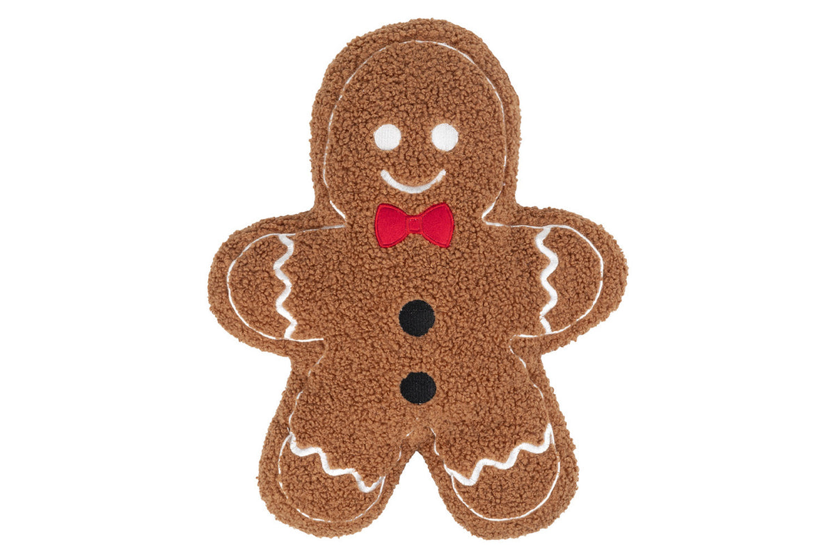 Ginger Bread Cushion | Brown | 35 x 28 cm