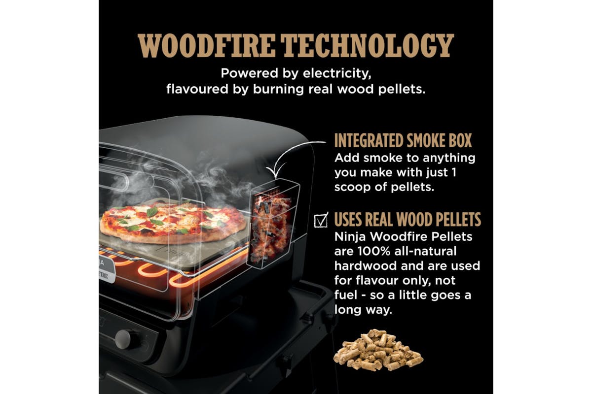 Ninja Woodfire Electric Outdoor Oven | OO101UK-3